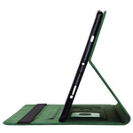 For Honor Pad X8 Pro / Pad X9 Leather Cover Imprinted Flip Stand Card Holder Tablet Case