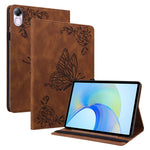 For Honor Pad X8 Pro / Pad X9 Leather Cover Imprinted Flip Stand Card Holder Tablet Case