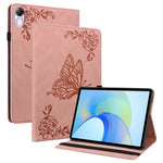 For Honor Pad X8 Pro / Pad X9 Leather Cover Imprinted Flip Stand Card Holder Tablet Case