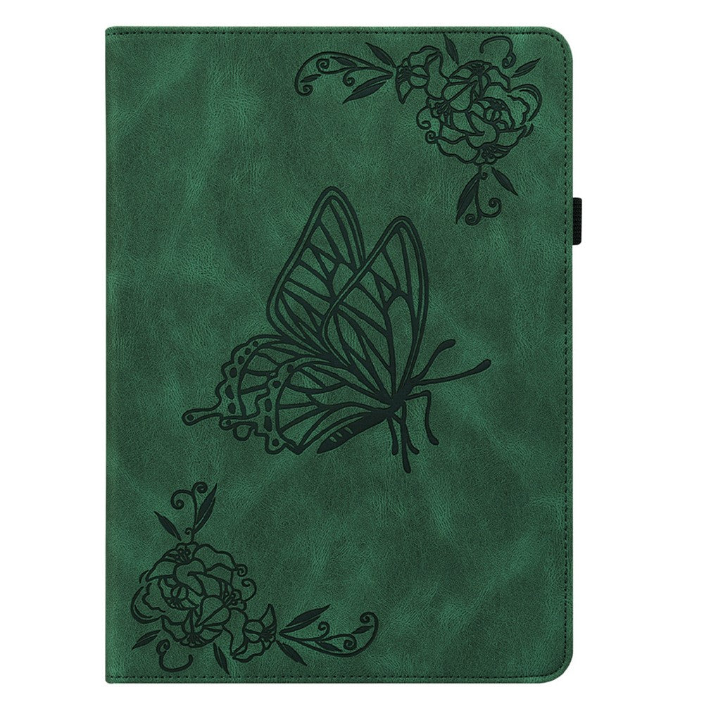 For Xiaomi Redmi Pad SE Case PU Leather Card Holder Imprinted Stand Tablet Cover