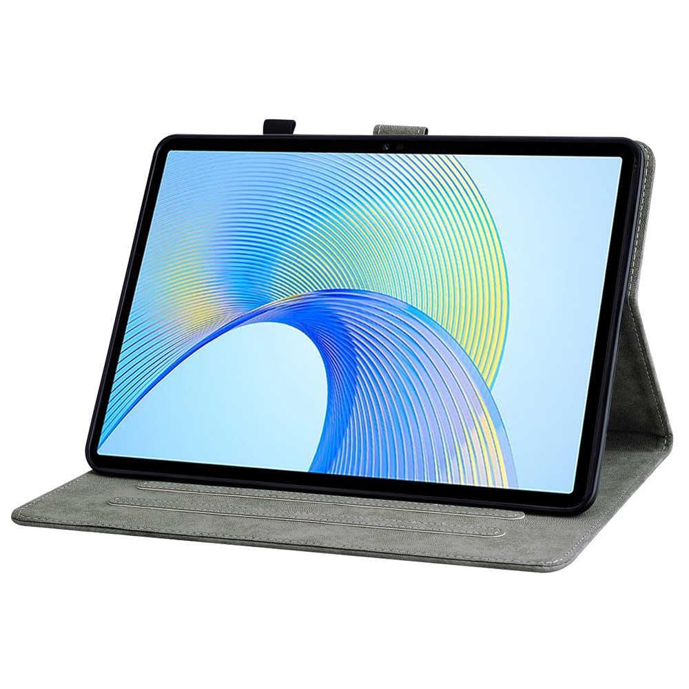 Til Honor Pad X8 Pro / Pad X9 Etui Sødt Tigerpræget PU Læder Stand Tablet Cover