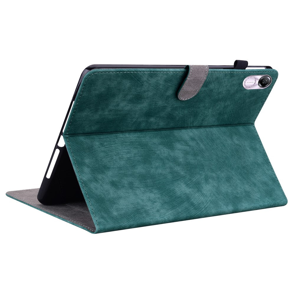 Til Honor Pad X8 Pro / Pad X9 Etui Sødt Tigerpræget PU Læder Stand Tablet Cover