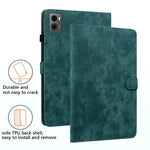 For Lenovo Legion Y700 (2023) / Tab Gen 2 Cover Imprinted Stand PU Leather Card Holder Tablet Case