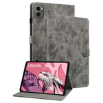 For Lenovo Legion Y700 (2023) / Tab Gen 2 Cover Imprinted Stand PU Leather Card Holder Tablet Case