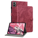 For Lenovo Legion Y700 (2023) / Tab Gen 2 Cover Imprinted Stand PU Leather Card Holder Tablet Case