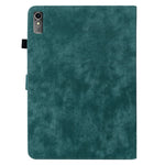 For Lenovo Tab M10 5G Anti-drop Case Imprinted PU Leather Card Holder Tablet Cover