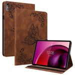 Lenovo Tab M10 5G PU-läderfodral med stativ, korthållare, tryckt surfplattefodral