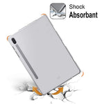 Slim-Fit TPU Tablet Cover for Samsung Galaxy Tab S9 , HD Transparent Case Anti-Scratch Shell