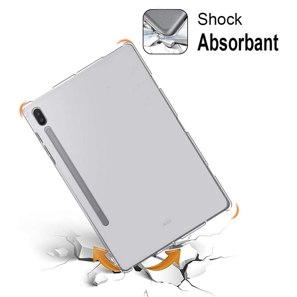 Slim-Fit TPU Tablet Cover for Samsung Galaxy Tab S9 , HD Transparent Case Anti-Scratch Shell