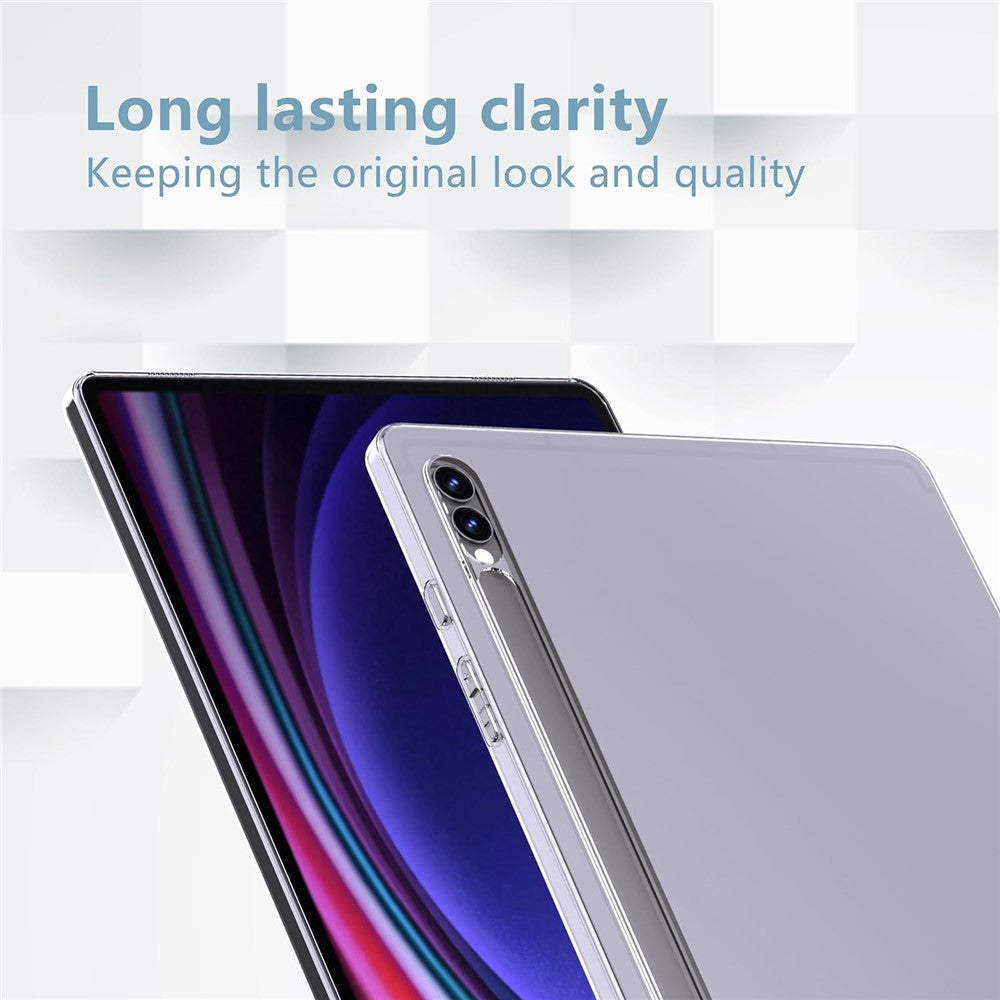 For Samsung Galaxy Tab S9 Ultra Super Clear Case Drop Protection Shell TPU Tablet Cover