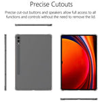 For Samsung Galaxy Tab S9 Ultra Case Drop Protection TPU Tablet Cover Transparent Shell