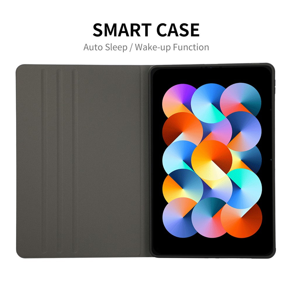 ENKAY HAT PRINCE For Xiaomi Redmi Pad SE PU Leather Case Stand Auto Sleep / Wake Tablet Cover