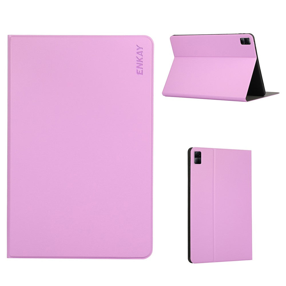 ENKAY HAT PRINCE For Xiaomi Redmi Pad SE PU Leather Case Stand Auto Sleep / Wake Tablet Cover