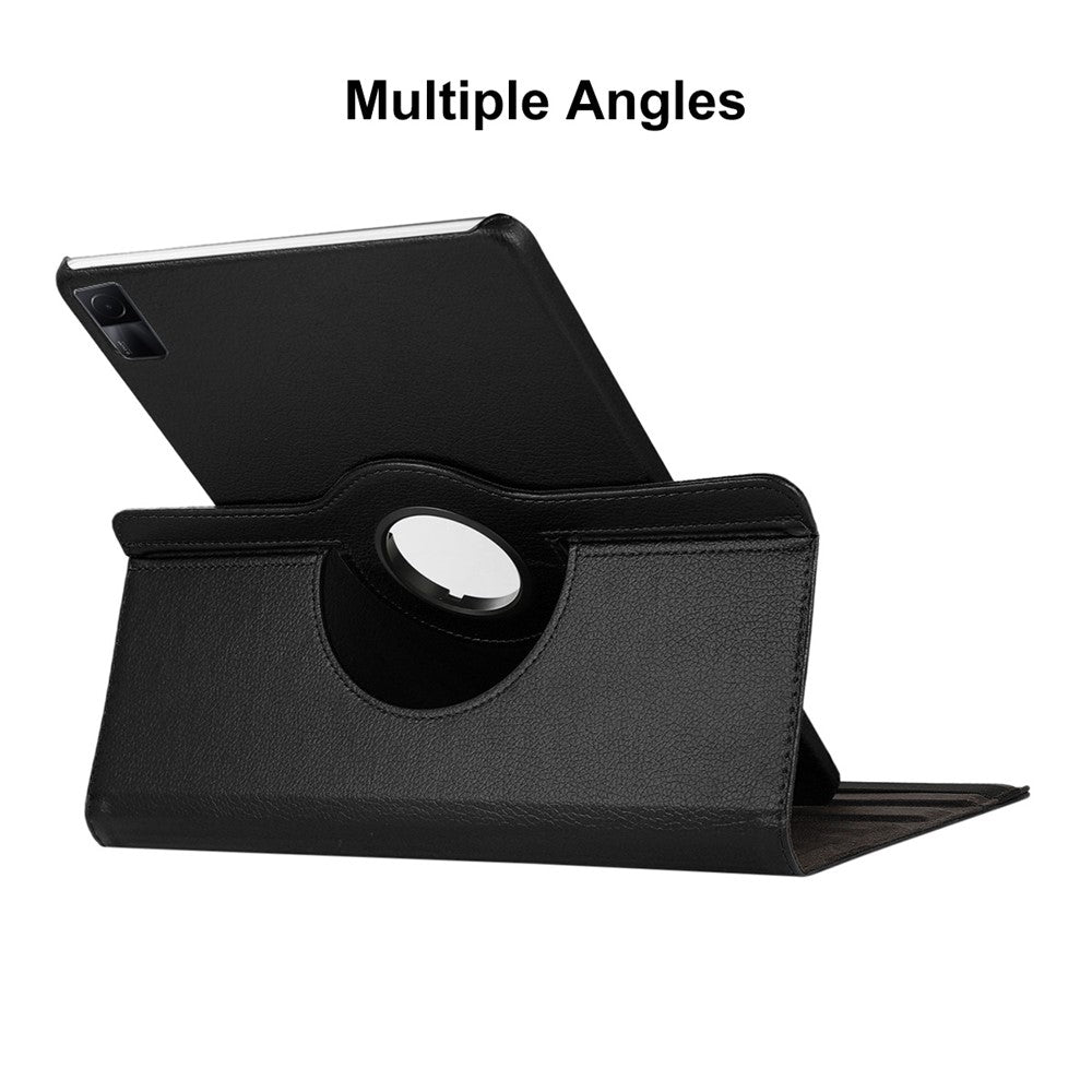 ENKAY HAT PRINCE For Xiaomi Redmi Pad SE Rotary Stand Cover Auto Sleep / Wake PU Leather+PC Tablet Case