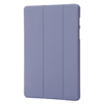Til Samsung Galaxy Tab S9 Cover Ridsefast PU+ Silikone Tredelt Stativ Tablet Cover