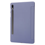 Til Samsung Galaxy Tab S9 Cover Ridsefast PU+ Silikone Tredelt Stativ Tablet Cover