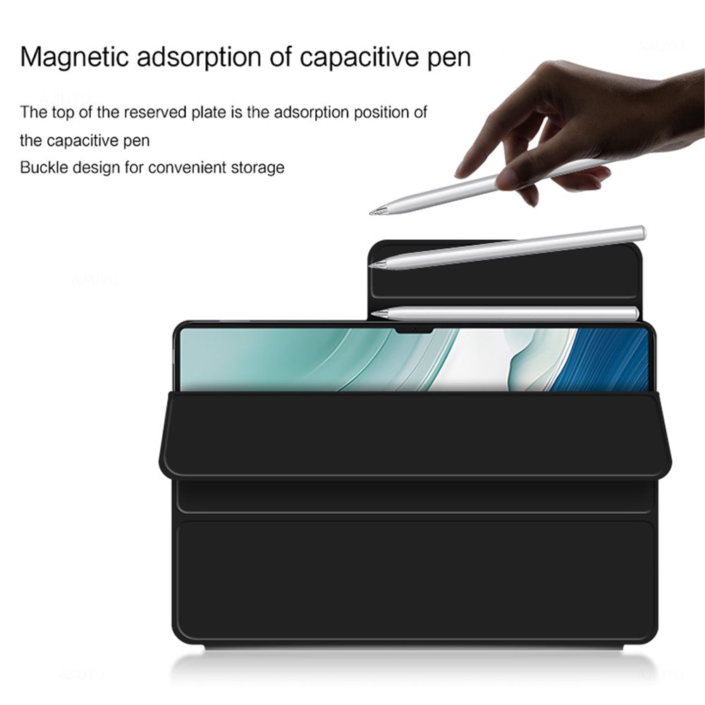 For Huawei MatePad Pro 13.2 Case Magnetic Buckle PU Leather Flip Tablet Cover with Stand