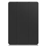 Til Samsung Galaxy Tab S10 FE / S9 FE læder etui med tredobbelt stativ og penneholder tablet cover