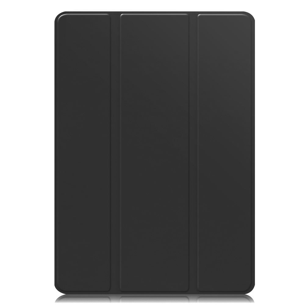 Til Samsung Galaxy Tab S10 FE / S9 FE læder etui med tredobbelt stativ og penneholder tablet cover