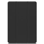 For Samsung Galaxy Tab S9 FE+ Case Tri-fold Stand Pen Slot Tablet Leather Cover