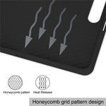 For Samsung Galaxy Tab S9 FE+ Case Tri-fold Stand Pen Slot Tablet Leather Cover