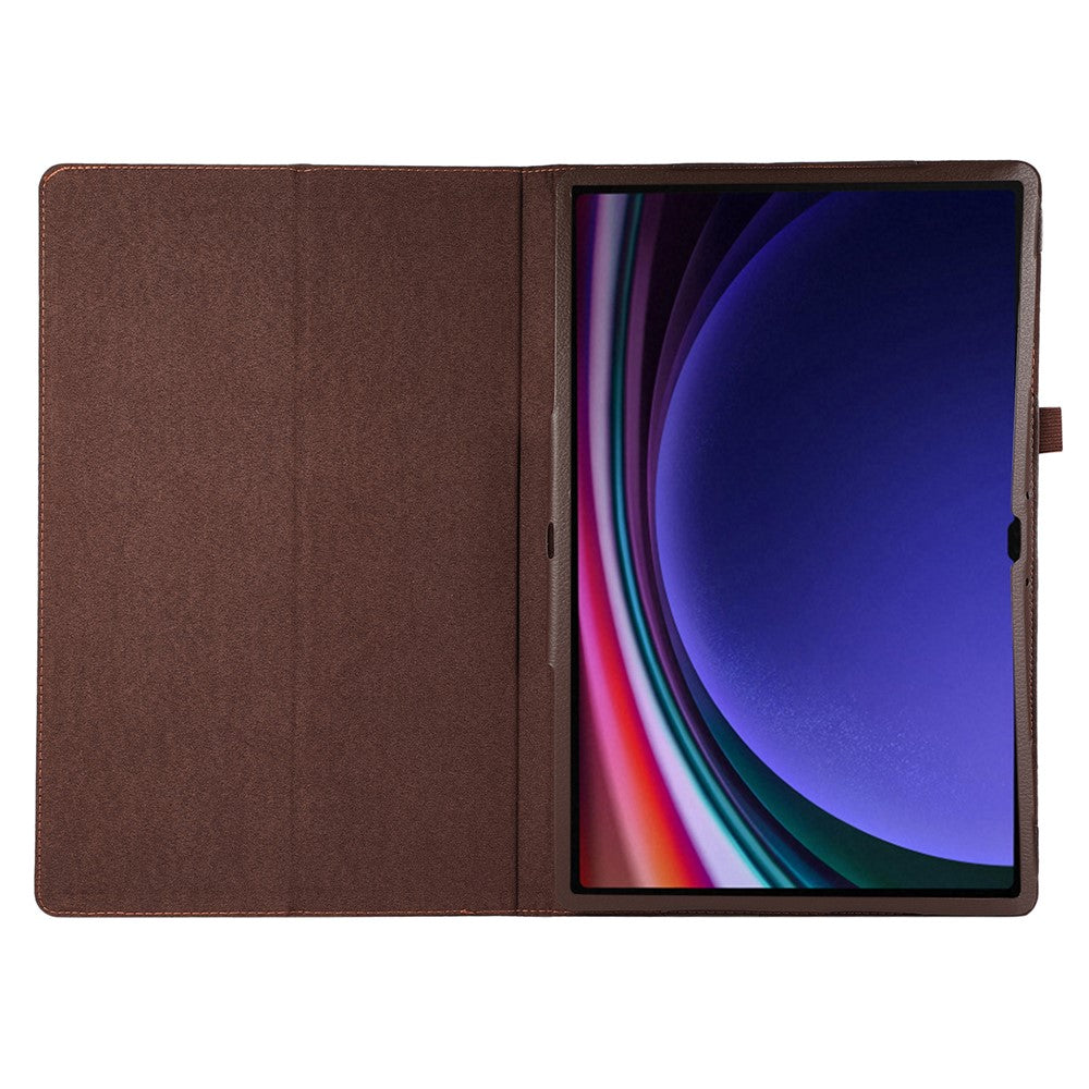 Til Samsung Galaxy Tab S9 Ultra Cover i PU-læder med todelt stativ