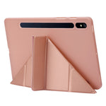Til Samsung Galaxy Tab S9 Cover Auto Wake / Sleep Silikone+PU Tablet Cover