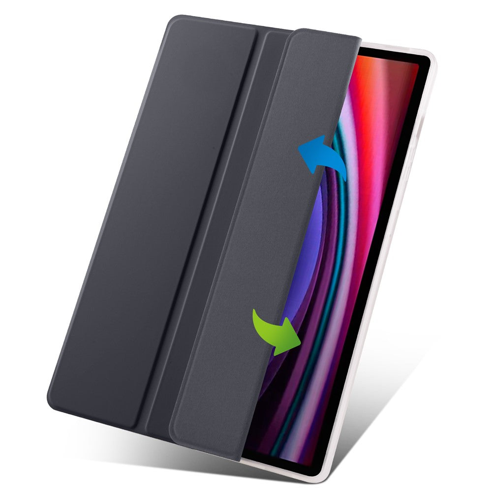 For Samsung Galaxy Tab S9+ Case Tri-Fold Stand Shockproof Tablet Cover with Pen Slot