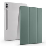 For Samsung Galaxy Tab S9+ Case Tri-Fold Stand Shockproof Tablet Cover with Pen Slot