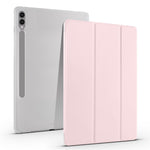 For Samsung Galaxy Tab S9+ Case Tri-Fold Stand Shockproof Tablet Cover with Pen Slot