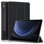 For Samsung Galaxy Tab S10 FE / S9 FE SM-X510 SM-X516 / S9 Leather Case Trifold Stand Tablet Cover
