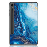 Til Samsung Galaxy Tab S9 FE sm-x510 sm-x516 Cover Trefoldigt Stander Mønster Print Tablet Cover