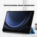 Til Samsung Galaxy Tab S9 FE sm-x510 sm-x516 Cover Trefoldigt Stander Mønster Print Tablet Cover