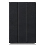 Til Samsung Galaxy Tab S9 FE+ SM-x610 / SM-616 Etui Læder Tablet Cover med Tredelt Stand