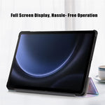 For Samsung Galaxy Tab S9 FE+ SM-x610 / SM-616 Case Tri-fold Stand Leather Tablet Cover