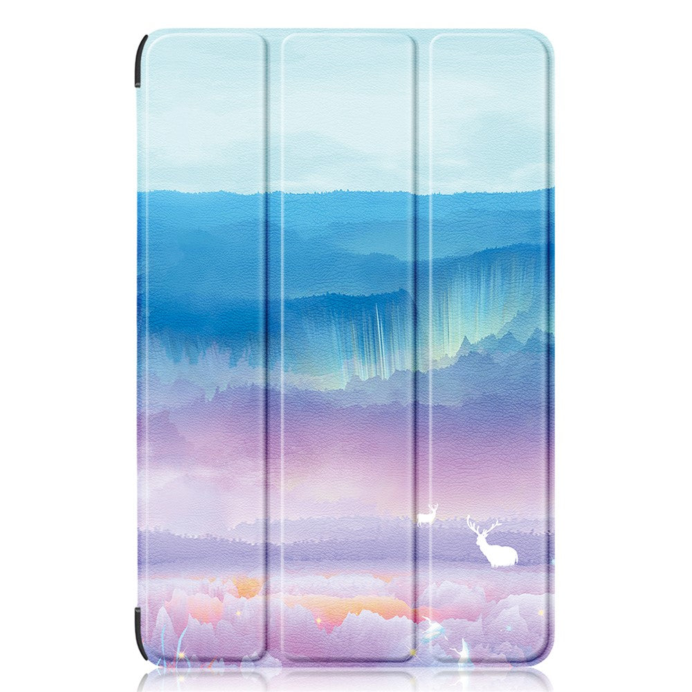 For Samsung Galaxy Tab S9 FE+ SM-x610 / SM-616 Case Tri-fold Stand Leather Tablet Cover