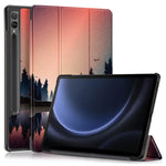 For Samsung Galaxy Tab S9 FE+ SM-x610 / SM-616 Case Tri-fold Stand Leather Tablet Cover
