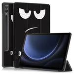 For Samsung Galaxy Tab S9 FE+ SM-x610 / SM-616 Case Tri-fold Stand Leather Tablet Cover