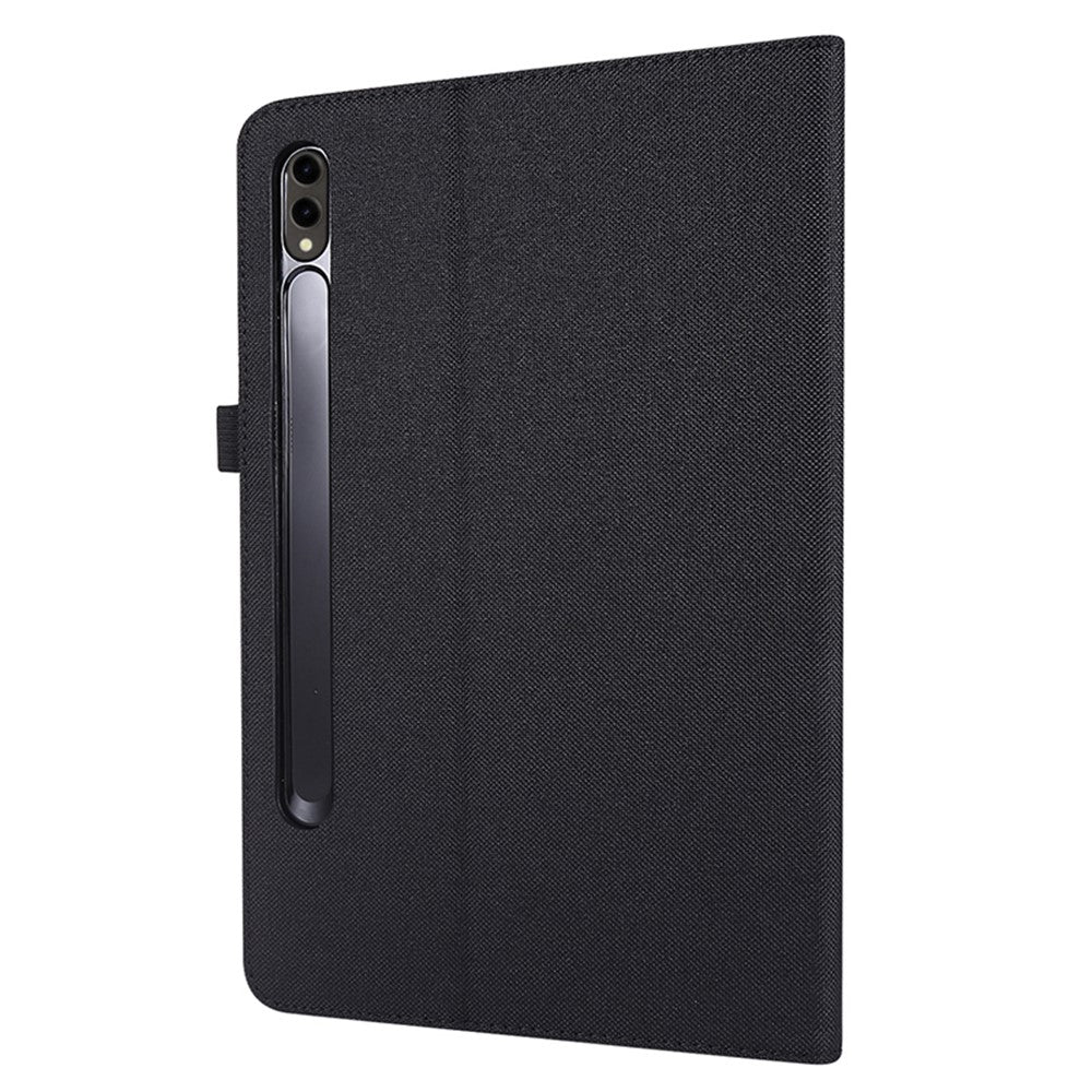 Til Samsung Galaxy Tab S9+ Etui, Stativ, Kortholder, Læder Tablet Cover