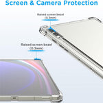 Til Samsung Galaxy Tab S9 FE+ Cover HD Klart Skal Stødsikkert Beskyttende Tablet TPU-cover