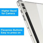 Til Samsung Galaxy Tab S9 FE+ Cover HD Klart Skal Stødsikkert Beskyttende Tablet TPU-cover
