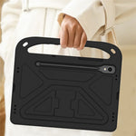 For Samsung Galaxy Tab S10 Lite / S10 FE / S9 FE Case Kickstand EVA Tablet Cover with Hand Grip