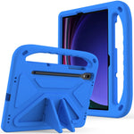 For Samsung Galaxy Tab S10 Lite / S10 FE / S9 FE Case Kickstand EVA Tablet Cover with Hand Grip