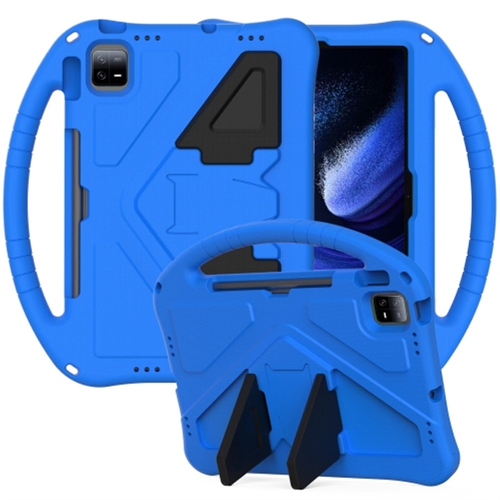 For Xiaomi Pad 6 / Pad 6 Pro / Huawei MatePad SE 11 Case EVA Tablet Cover with Ergonomic Handle and Foldable Kickstand