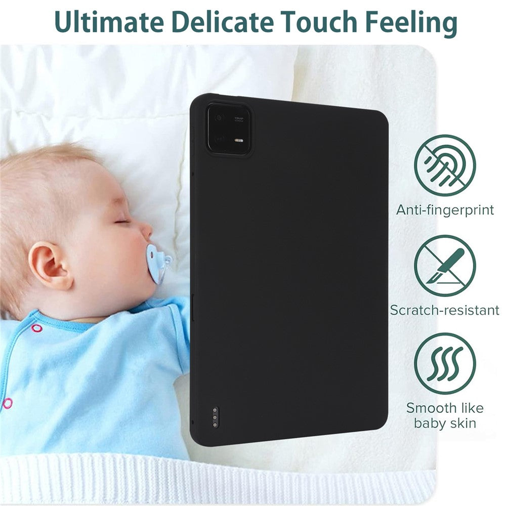For Xiaomi Pad 6 / Pad 6 Pro Case Four Corners Airbag Skin-Touch TPU Tablet Cover