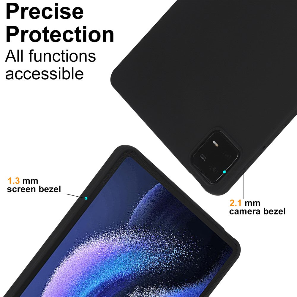 For Xiaomi Pad 6 / Pad 6 Pro Case Four Corners Airbag Skin-Touch TPU Tablet Cover