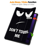 For Samsung Galaxy Tab S10 Lite / S10 FE / S9 FE / Tab S9 Case Leather Pattern Printing Smart Tablet Cover with Pencil Holder