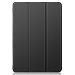 For Xiaomi Redmi Pad SE Tri-fold Stand Smart Case Leather+TPU+Acrylic Tablet Cover with Pen Slot