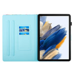 Lenovo Tab M10 Plus X606F Fodral Sömnad Mönster Utskrift Stativ Surfplatta Skydd
