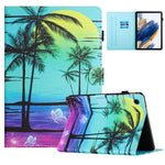 Lenovo Tab M10 Plus X606F Fodral Sömnad Mönster Utskrift Stativ Surfplatta Skydd